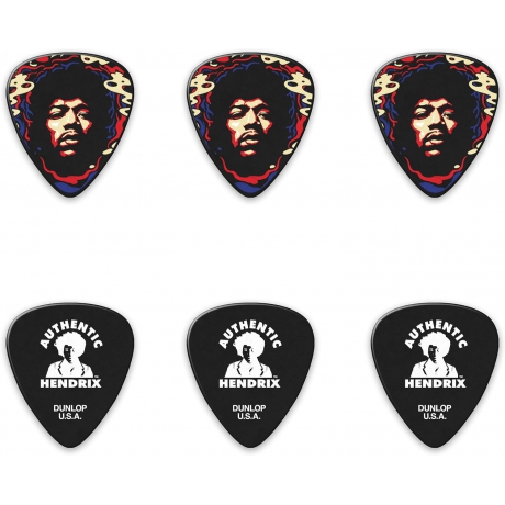 Jim Dunlop JHPT15H Hendrix Star Haze 6'lı Kutu Pena<br>Fotoğraf: 2/3