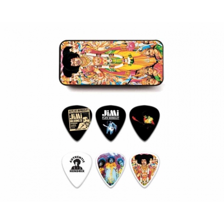 Jim Dunlop Jimi Hendrix Bold As Love 12li Pena Seti (Medium)<br>Fotoğraf: 1/1