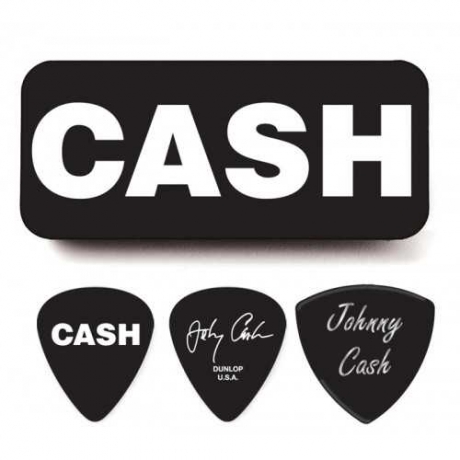 Jim Dunlop Johnny Cash Bold 6lı Pena Seti (Heavy)<br>Fotoğraf: 1/1