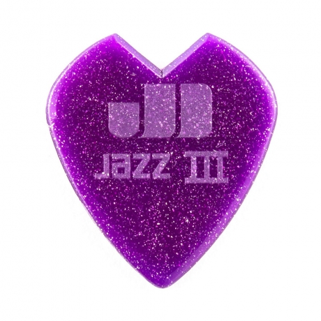 Jim Dunlop Kirk Hammett Signature Jazz III Purple Sparkl Pena<br>Fotoğraf: 2/2
