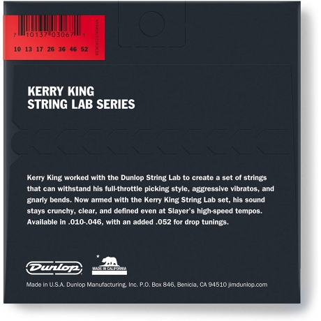 Jim Dunlop KKN1052 Kerry King Icon Series 7 Telli Elektro Gitar Teli (10-46 +52)<br>Fotoğraf: 2/2