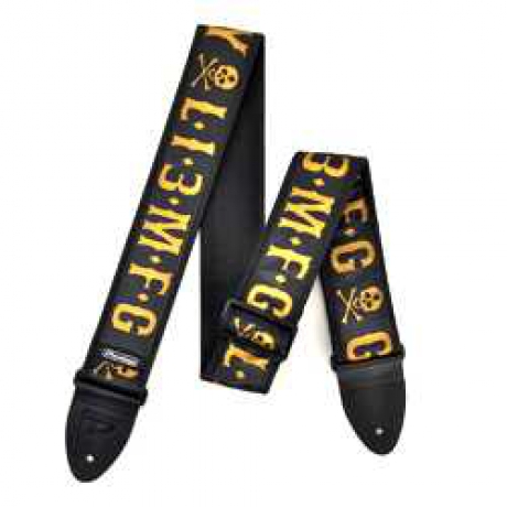 Jim Dunlop Lucky 13 MFG GFY Gitar Askısı<br>Fotoğraf: 1/3