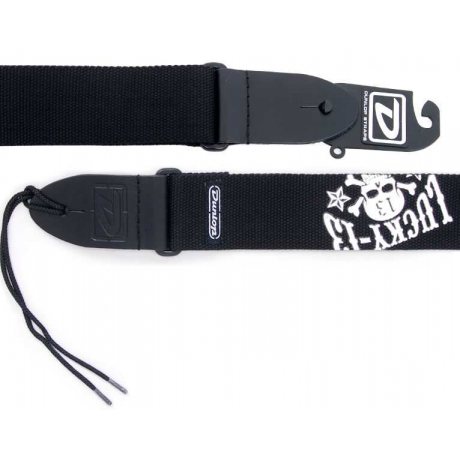 Jim Dunlop Lucky 13 Skull Stars Gitar Askısı<br>Fotoğraf: 2/3