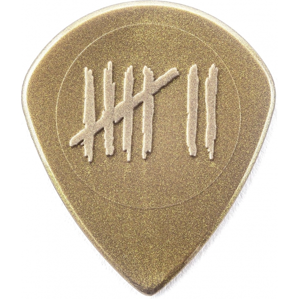Jim Dunlop Mick Thomson Gold Custom Jazz III XL 6'lı Paket Pena, Fotoğraf: 1/3