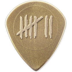 Jim Dunlop Mick Thomson Gold Custom Jazz III XL 6'lı Paket Pena