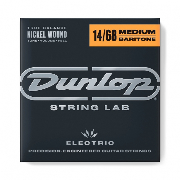 Jim Dunlop Nickel Wound Bariton Elektro Gitar Teli (14-68), Fotoğraf: 1/2