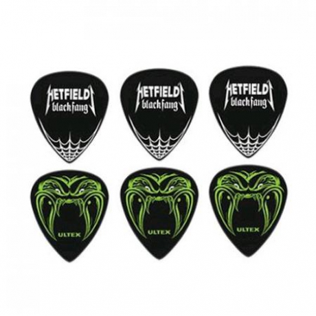 Jim Dunlop PH112P94 Hetfield Black Fang 6'lı Gitar Paketi (0.94 mm)<br>Fotoğraf: 1/1
