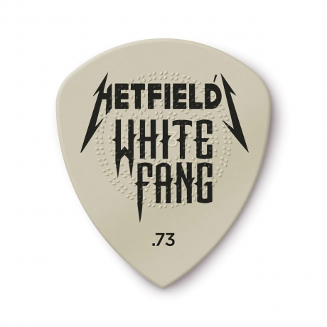 Jim Dunlop PH122P.73 James Hetfield's White Fang Custom Flow 6lı Paket Pena (0.73mm)<br>Fotoğraf: 1/2