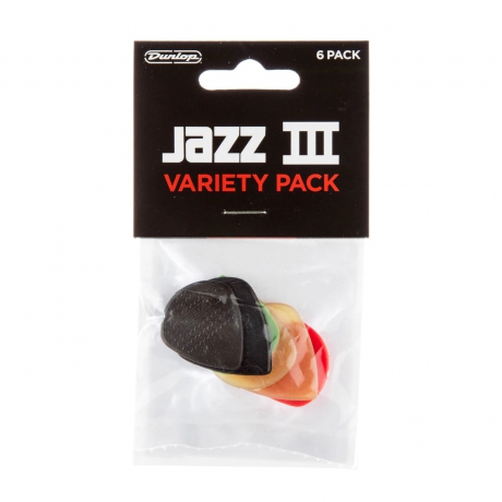 Jim Dunlop PVP103 Jazz Variety 6lı Paket Pena<br>Fotoğraf: 1/2