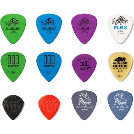 Jim Dunlop PVP113 Pick Electric Var 12li Paket Pena<br>Fotoğraf: 2/2