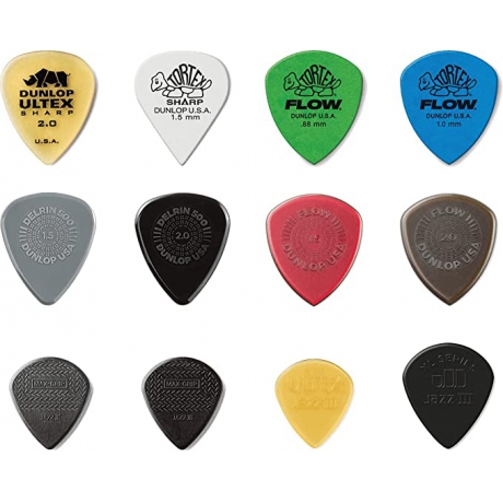 Jim Dunlop PVP118 Pick Var Pk Shred 12li Paket Pena<br>Fotoğraf: 2/2
