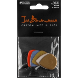 Jim Dunlop PVP121 Joe Bonamassa Jazz III Variety 6'lı Paket Pena