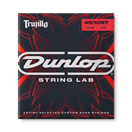 Jim Dunlop RTT45105T String Lab Series Robert Trujillo Stainless Steel Tapered Gitar Teli (45-105)<br>Fotoğraf: 1/2