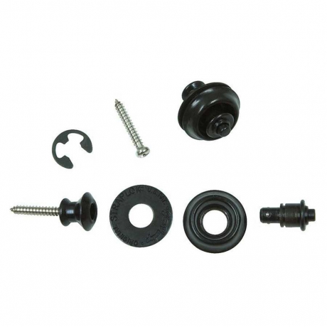 Jim Dunlop Straplok Dual Design Black Askı Kilidi<br>Fotoğraf: 3/3