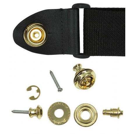 Jim Dunlop Straplok Dual Design Gold Askı Kilidi<br>Fotoğraf: 2/3