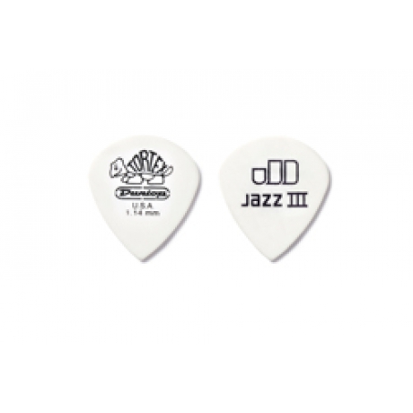 Jim Dunlop Tortex White Jazz III 12li Pena Seti (1.14mm)<br>Fotoğraf: 1/1