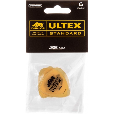 Jim Dunlop Ultex 6lı Paket Pena (0.88 mm)<br>Fotoğraf: 1/2