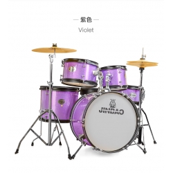 Jinbao JBJ1049A-PR001 5-Parça Çocuk Davul Seti (Purple)
