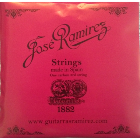 Jose Ramirez Hard Tension 3 Carbon Klasik Gitar Teli<br>Fotoğraf: 1/1