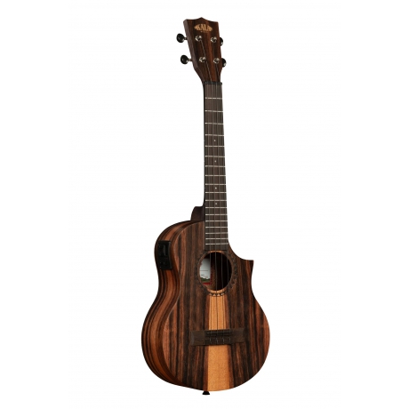 Kala Amara Tri-Top Cutaway Tenor Elektro Ukulele<br>Fotoğraf: 2/3