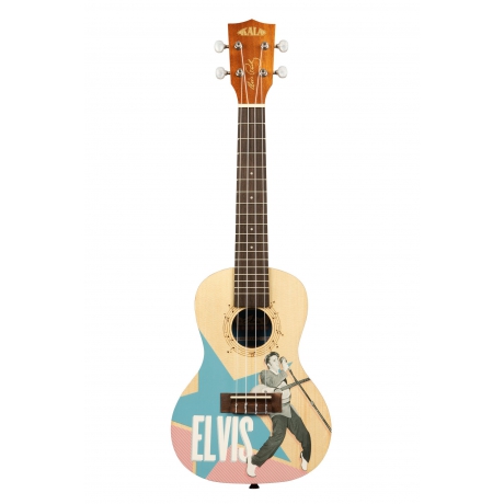 Kala Elvis Rockabilly Concert Ukulele Eğitim Seti<br>Fotoğraf: 2/4