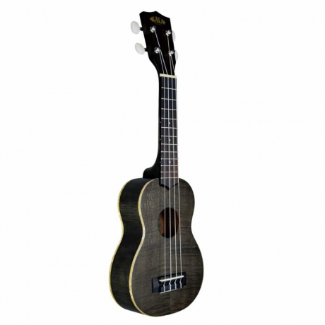 Kala Exotic Soprano Soprano Ukulele (Siyah)<br>Fotoğraf: 1/3