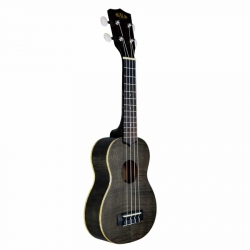 Kala Exotic Soprano Soprano Ukulele (Siyah)