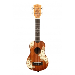 Kala Hibiscus Maun Soprano Ukulele