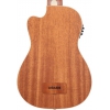 Kala Journeyman Maun Akustik-Elektro U•BASS® Mini Bas Gitar (Natural), Fotoğraf: 3/5