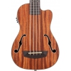 Kala Journeyman Maun Akustik-Elektro U•BASS® Mini Bas Gitar (Natural), Fotoğraf: 2/5