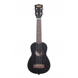 Kala KA-15S Maun Soprano Ukulele (Black)