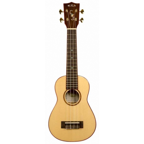 Kala KA-ASOV-S Solid Soprano Ukulele<br>Fotoğraf: 1/3