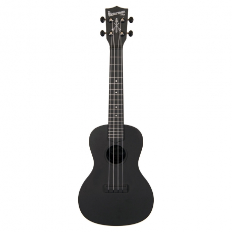 Kala KA-CWB-BK Waterman Concert Ukulele (Mat Siyah)<br>Fotoğraf: 1/6