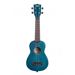 Kala KA-SEMB Egzotik Maun Soprano Ukulele (Blue)