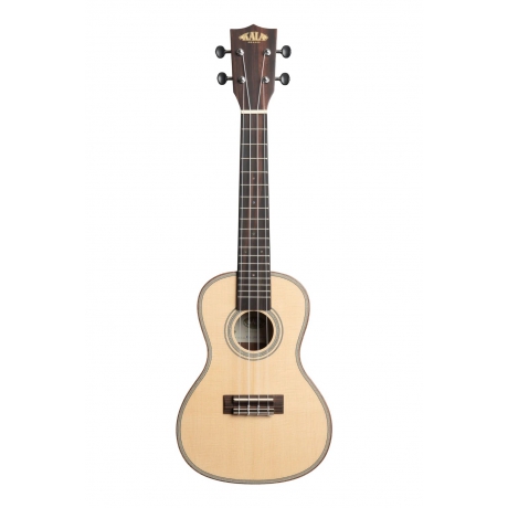 Kala KA-SSEBY Solid Spruce Abanoz Concert Ukulele (Natural)<br>Fotoğraf: 1/2