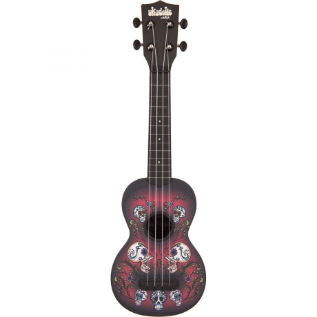 Kala KA-SU-SKULLS Skulls Soprano Ukulele<br>Fotoğraf: 1/1