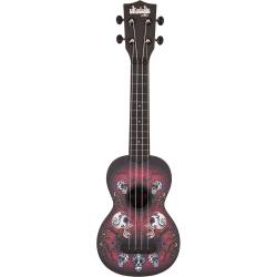 Kala KA-SU-SKULLS Skulls Soprano Ukulele