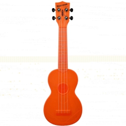 Kala KA-SWB-OR Waterman Soprano Ukulele (Orange)