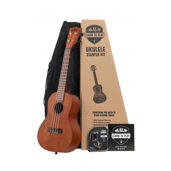 Kala Learn To Play Concert Ukulele Başlangıç Seti, Fotoğraf: 1/5