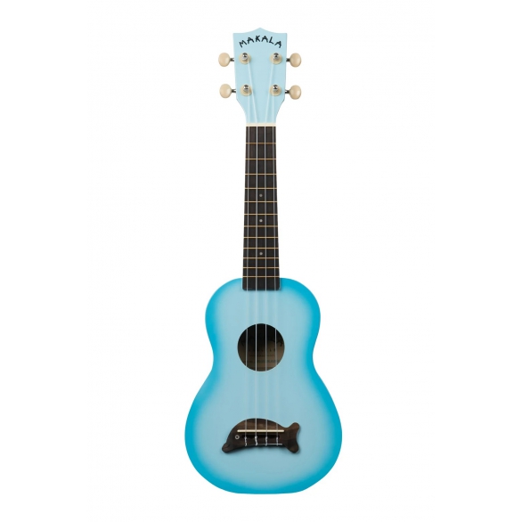 Kala Makala Dolphin Soprano Ukulele (Light Blue Burst), Fotoğraf: 1/4