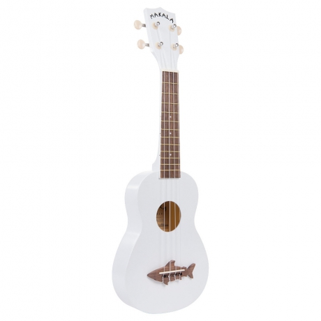 Kala Makala Shark Soprano Ukulele (Beyaz)<br>Fotoğraf: 2/3