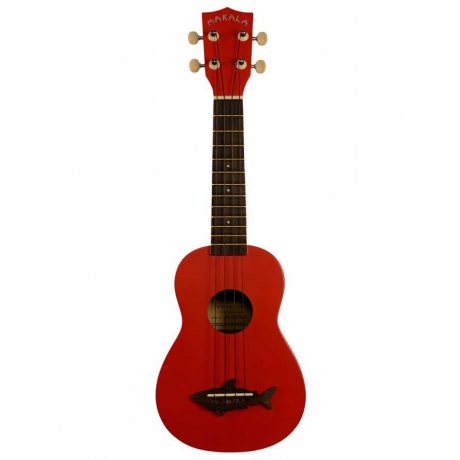 Kala Makala Shark Soprano Ukulele (Kırmızı)<br>Fotoğraf: 1/2