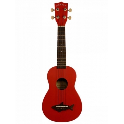 Kala Makala Shark Soprano Ukulele (Kırmızı)