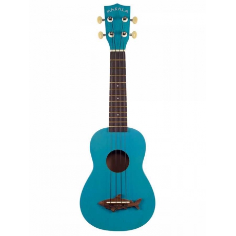 Kala Makala Shark Soprano Ukulele (Mavi)<br>Fotoğraf: 1/2