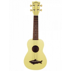 Kala Makala Shark Soprano Ukulele (Sarı)