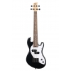 Kala Solid Body 4 Telli Jet Black Perdeli U•BASS® Bas Gitar, Fotoğraf: 1/3