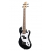 Kala Solid Body 4 Telli Jet Black Perdeli U•BASS® Bas Gitar, Fotoğraf: 2/3