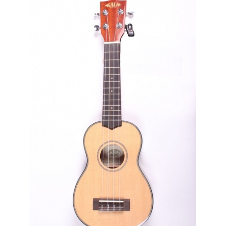 Kala Solid Sitka Spruce Top Soprano Ukulele<br>Fotoğraf: 1/3