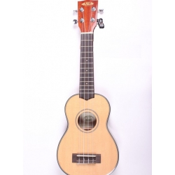 Kala Solid Sitka Spruce Top Soprano Ukulele