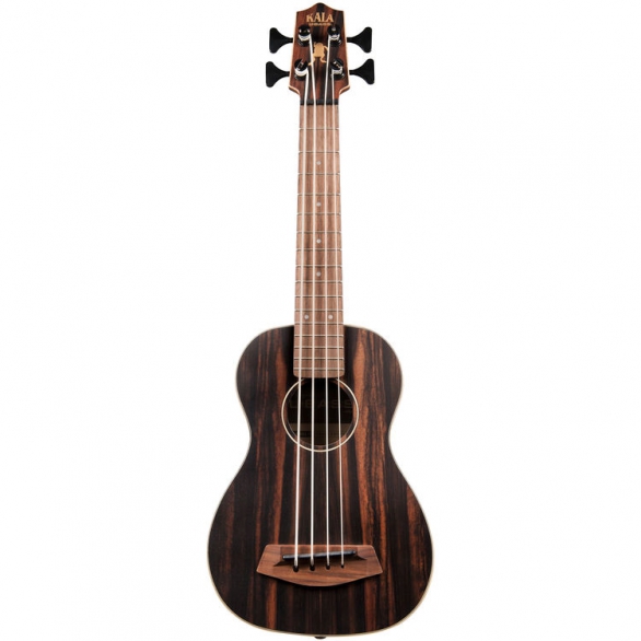 Kala Striped Ebony Akustik-Elektro U•BASS® Akustik Bas Gitar, Fotoğraf: 1/2